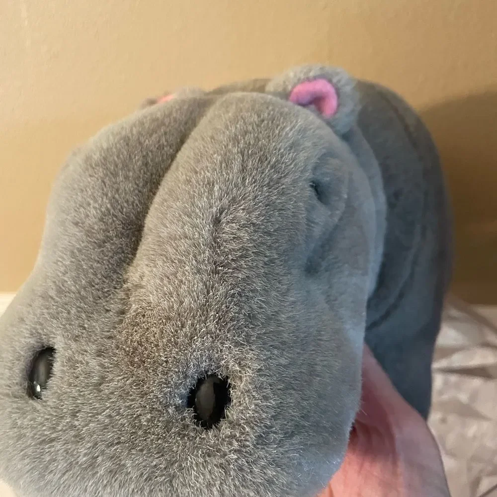 Plush Hippo Small of the Wild 1995 Plush Hippo 16 inch